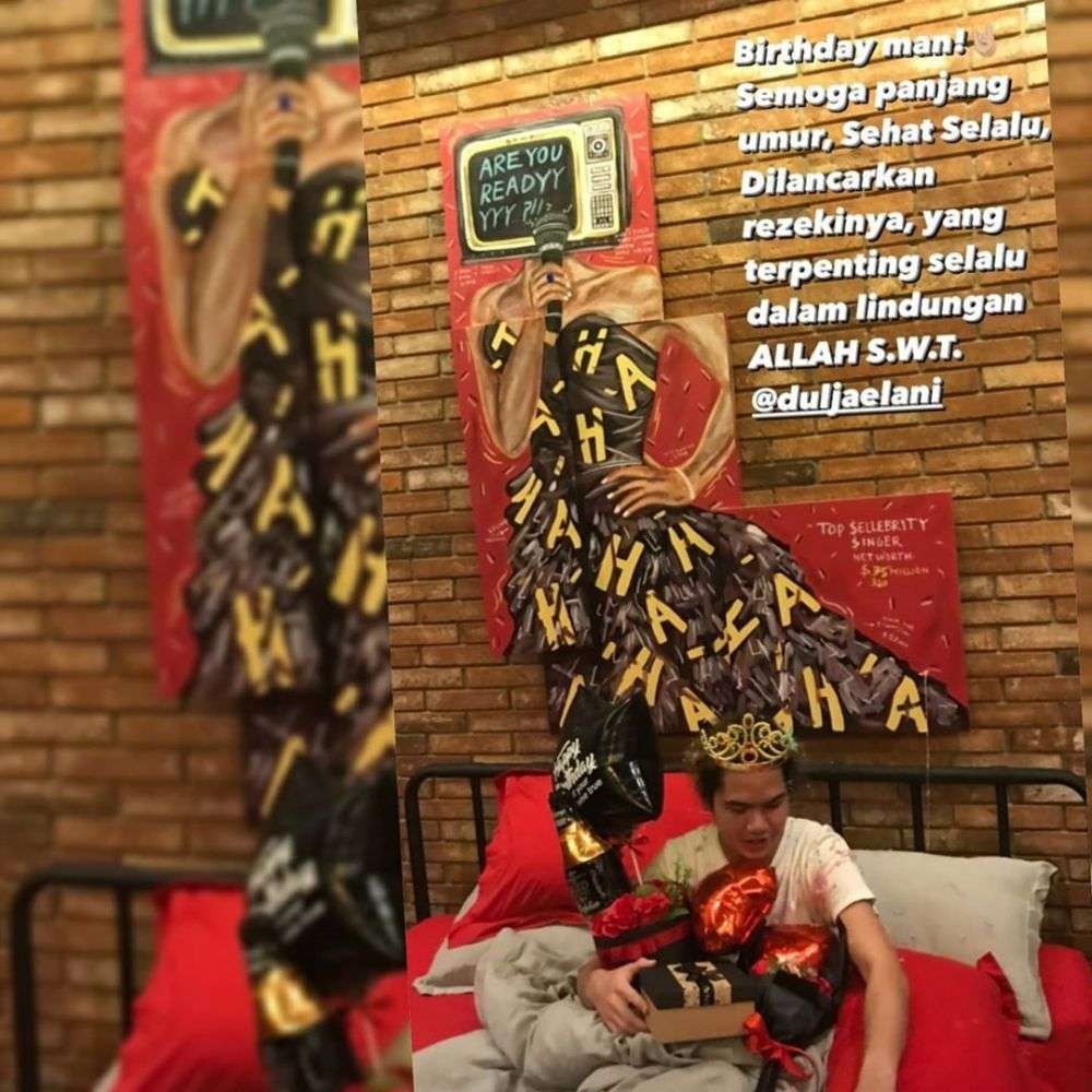 6 Momen Ulang Tahun Dul Jaelani, Sst.. Ada Amanda Caesa Lho