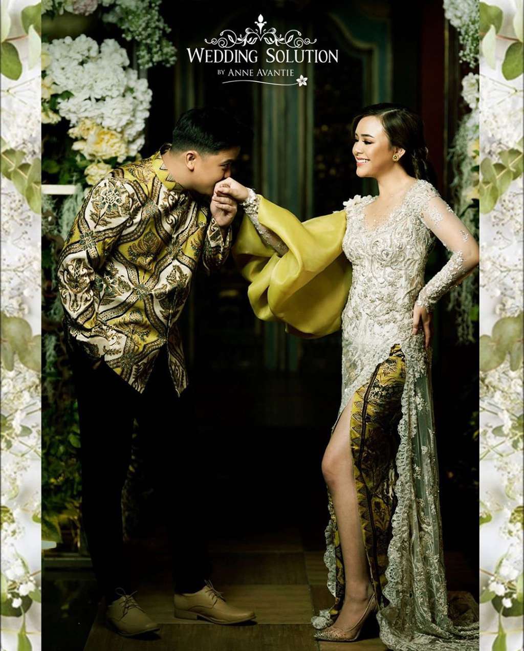 Potret Billy & Amanda Manopo Pakai Baju Pengantin, Heboh!
