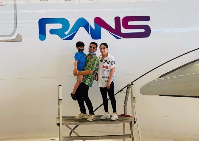 Potret Logo RANS Mejeng di Pesawat Garuda Indonesia, Keren!
