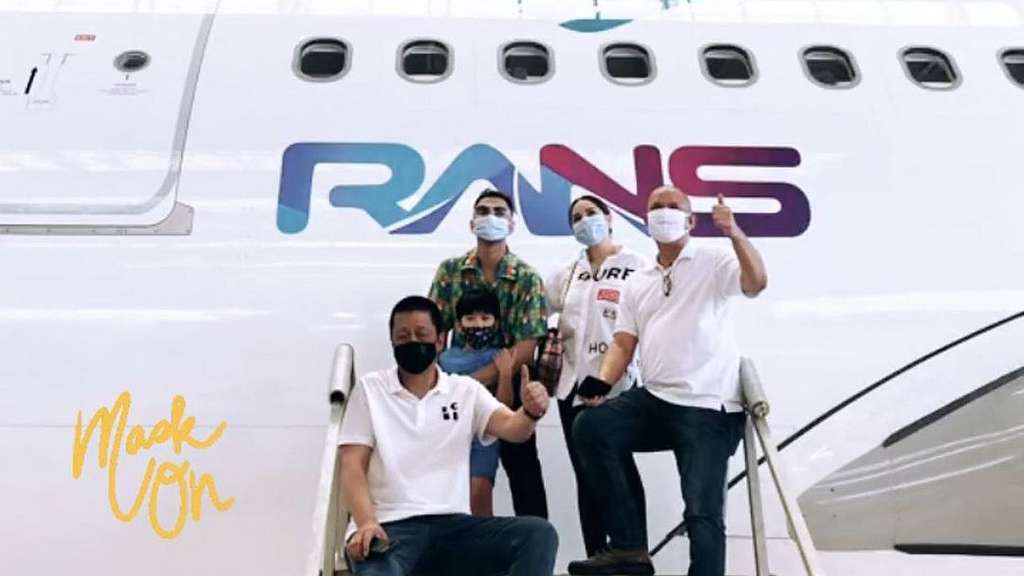 Potret Logo RANS Mejeng di Pesawat Garuda Indonesia, Keren!