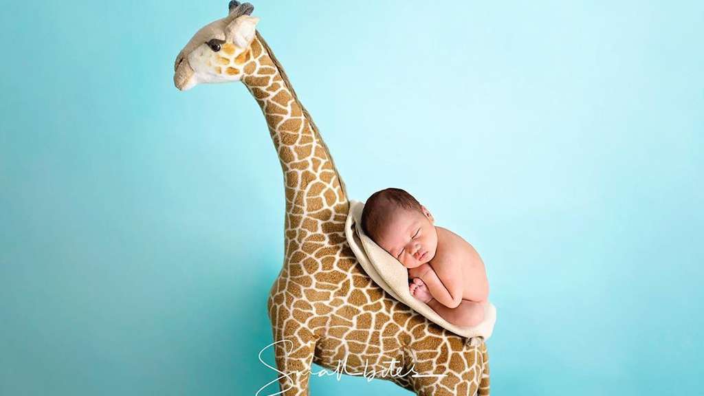 Gemasnya Gaya Putra Citra Kirana & Rezky di Photoshoot Newborn