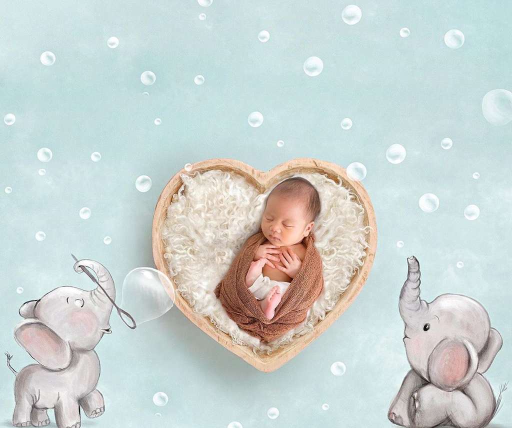 Gemasnya Gaya Putra Citra Kirana & Rezky di Photoshoot Newborn
