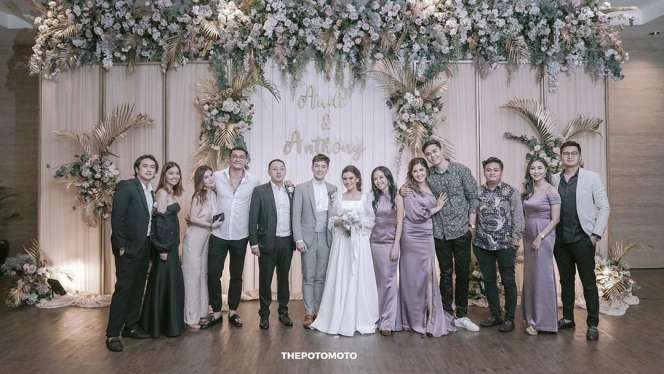 Mengintip Potret Indahnya Busana Pengantin Audi Marissa