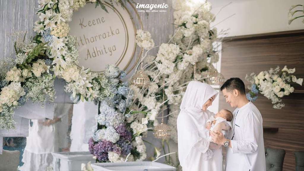 5 Potret Aqiqah Megah nan Khidmat Anak Citra Kirana & Rezky
