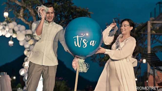 Penuh Kebahagiaan, Ini 5 Potret Baby Shower Asmirandah