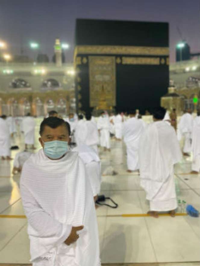 Jusuf Kalla Umroh di Tengah Pandemi Covid-19
