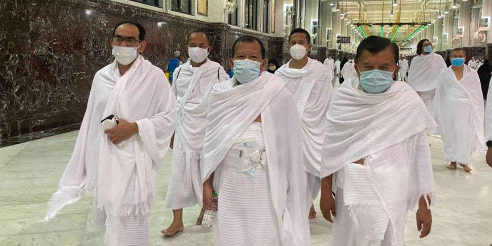Jusuf Kalla Umroh di Tengah Pandemi Covid-19
