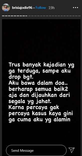 Curhatan Brisia Jodie Dapet Kiriman Mistis