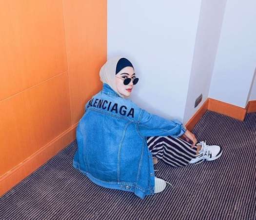 Gaya OOTD Indah Dewi Pertiwi, Modis Banget