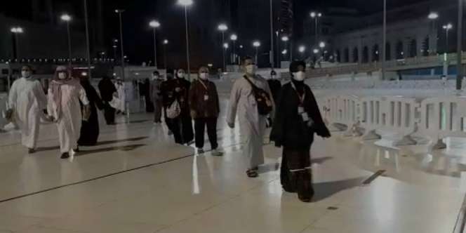 Foto Suasana Umroh Saat Pandemi Covid-19, Jamaah Terbatas