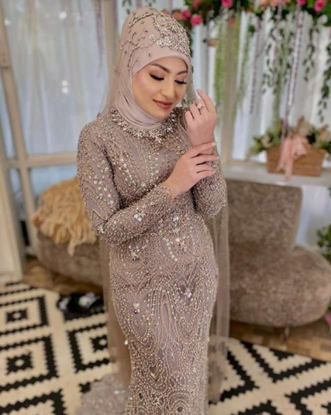 Begini Detail Gaun Pengantin Nathalie Holscher
