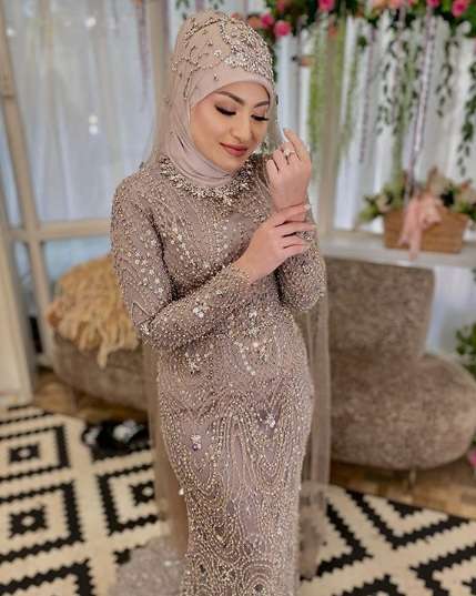 Begini Detail Gaun Pengantin Nathalie Holscher