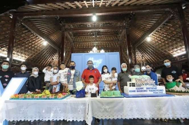 Potret Momen Ulang Tahun ke-40 Ibas Yudhoyono