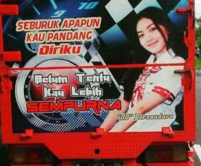 Artis yang Wajahnya Mejeng di Truk, Wika Salim Paling Disorot