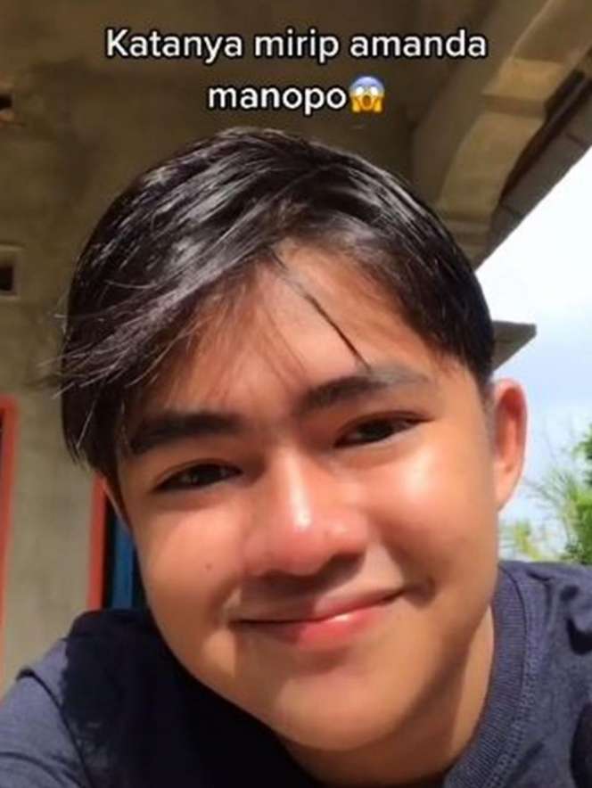 Sosok Pria yang Viral Disebut-Sebut Mirip Amanda Manopo