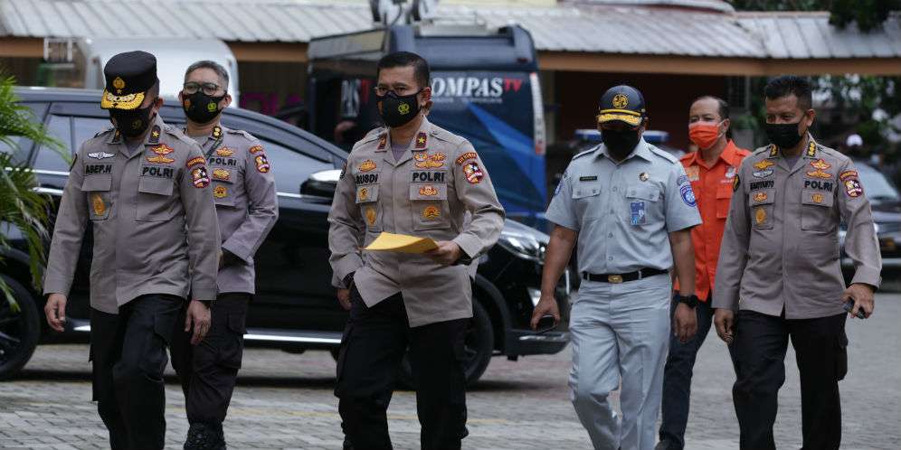 FOTO: 7 Kantong Jenazah Korban Sriwijaya Air di RS Polri