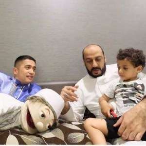 5 Potret Gemas Putra Syekh Ali Jaber