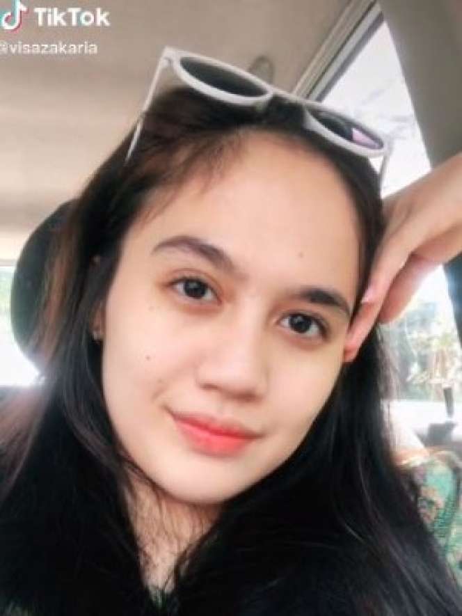 Pesona Visa Rizkyka, Seleb Tiktok Kembaran Pevita Pearce