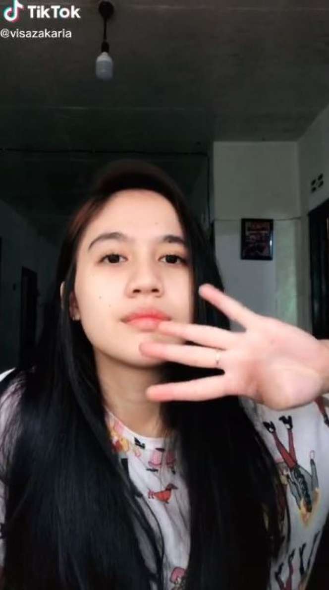 Pesona Visa Rizkyka, Seleb Tiktok Kembaran Pevita Pearce
