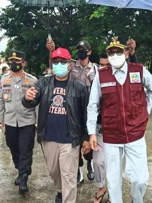 Kantor Gubernur Sulbar Ambruk Diguncang Gempa Majene