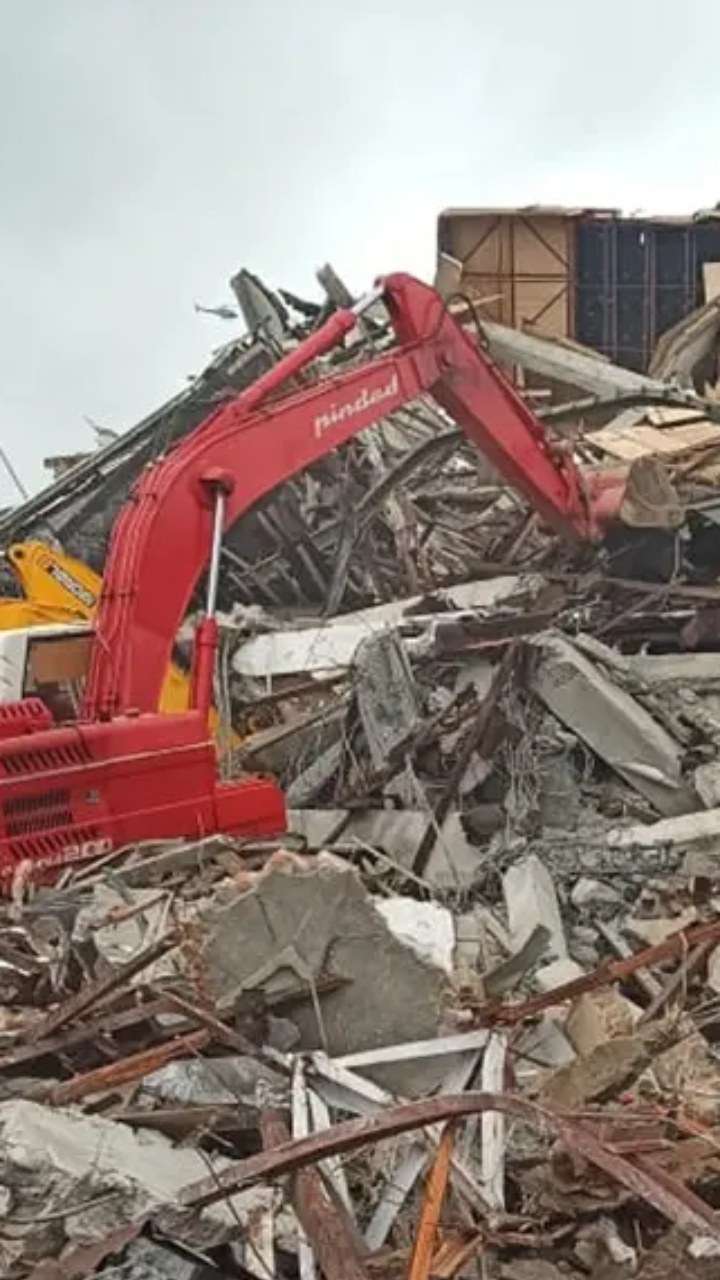 Kantor Gubernur Sulbar Ambruk Diguncang Gempa Majene