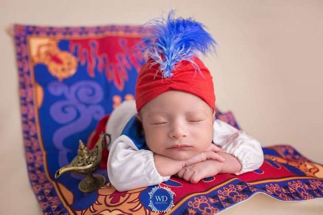 Photoshoot Baby Ali Anak Vebby Palwinta Jadi Sorotan