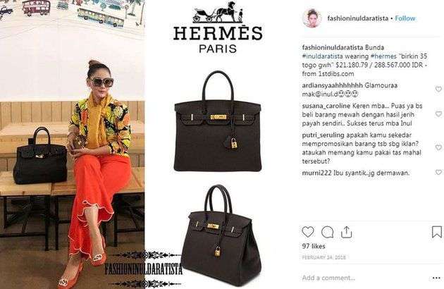 Koleksi Tas Branded 5 Artis Indonesia, Seharga Mobil!