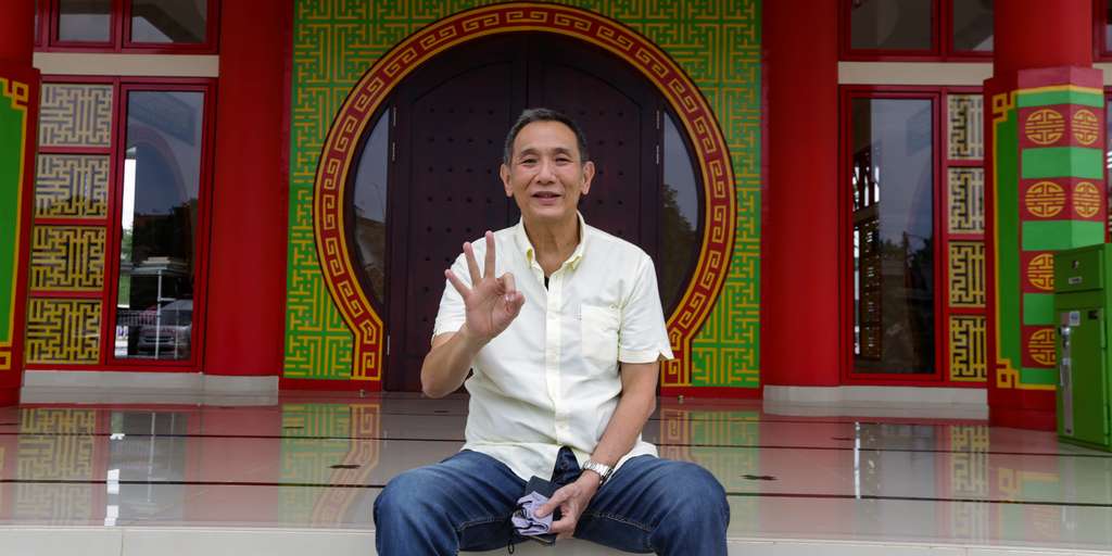 FOTO: Uniknya Masjid Babah Alun yang Dibangun Mualaf Tionghoa