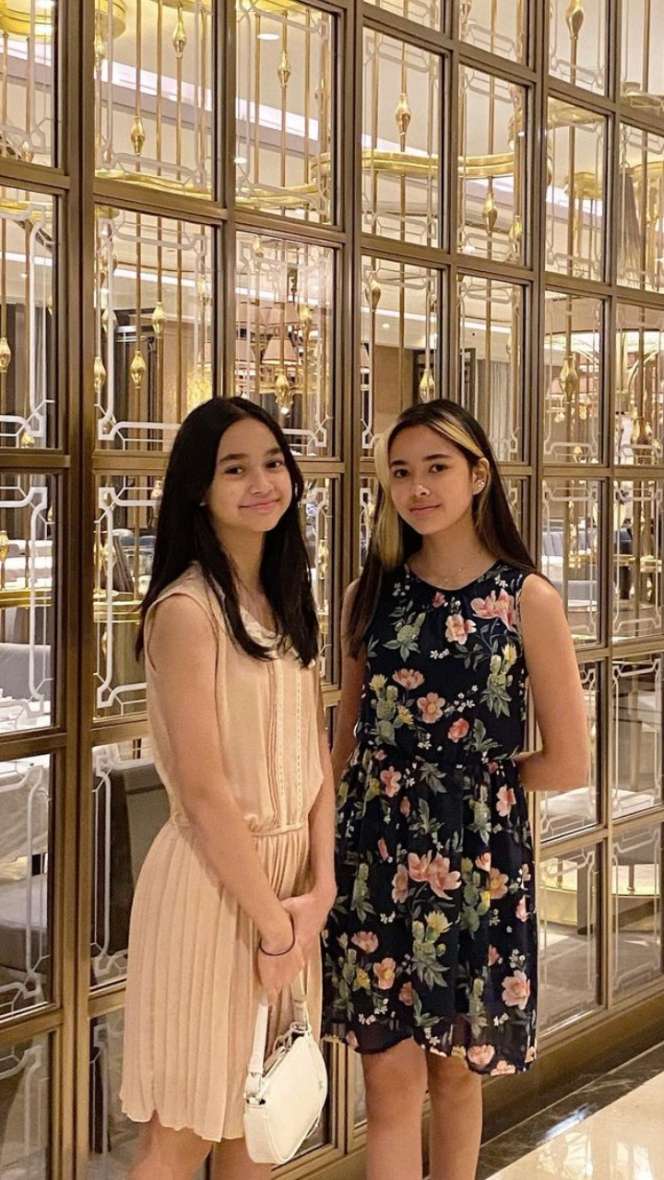 Pesona Chanella Leslie, Anak Sambung Cut Tari Berparas Bule