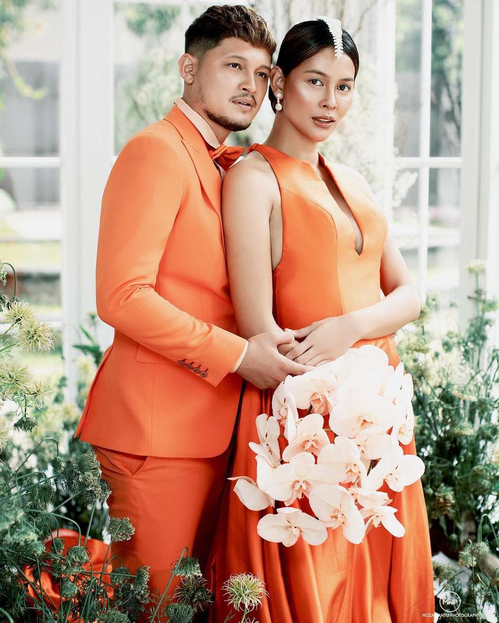 Anniversary Bunga Jelitha dan Syamsir Alam, Ajak Baby Akleema