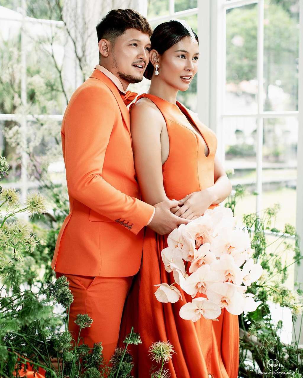 Anniversary Bunga Jelitha dan Syamsir Alam, Ajak Baby Akleema