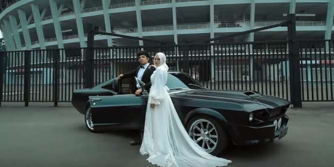 Stadion GBK Jadi Saksi Cinta Atta Halilintar dan Aurel