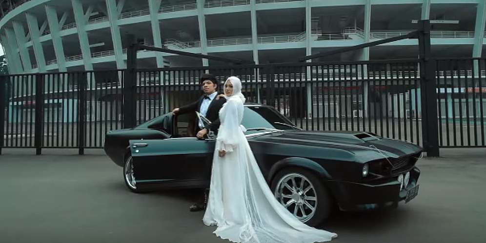 Stadion GBK Jadi Saksi Cinta Atta Halilintar dan Aurel