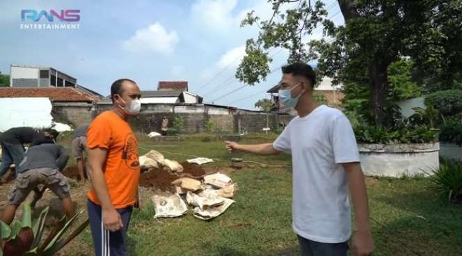 Sultan mah Bebas, Potret Raffi Ahmad Bikin Lapangan Golf