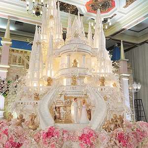 Potret Kue Pernikahan 5 Seleb Tanah Air, Ada Bentuk Kastil