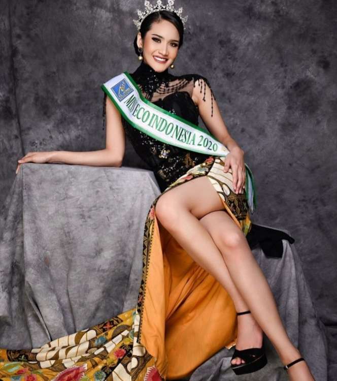 Sosok Intan Wisni, Finalis Miss Eco Internasional yang Viral