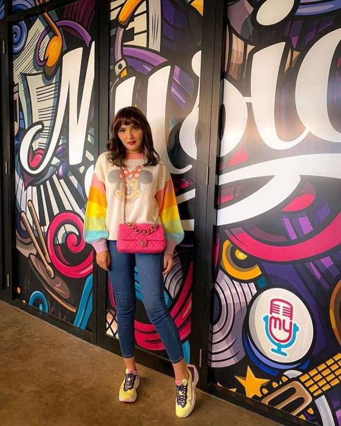 Potret Ashanty Bergaya ABG Zaman Now, Bisa Jadi Inspirasi