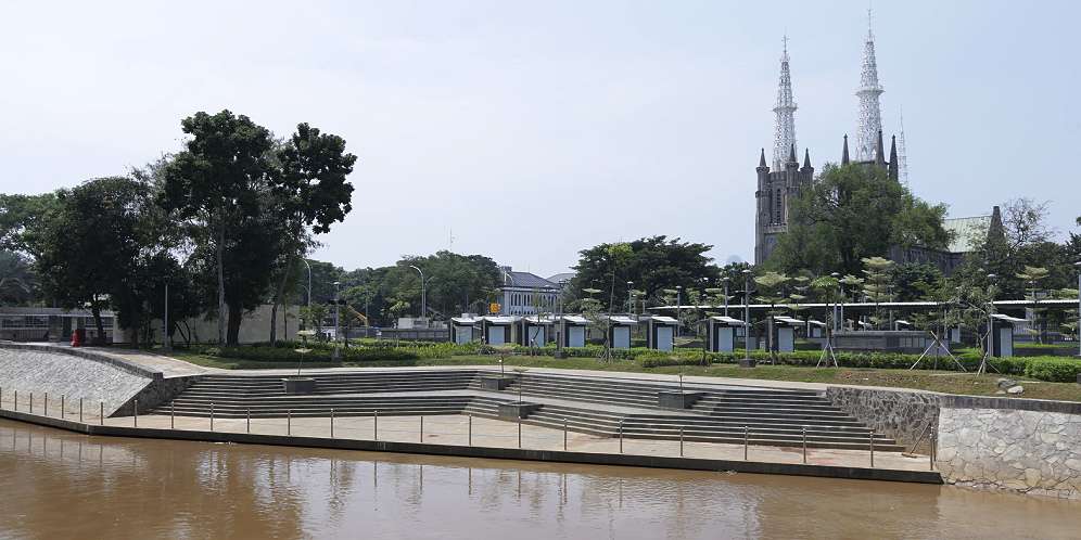 Megahnya Masjid Istiqlal Sambut Ramadan