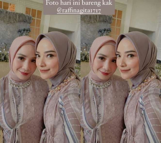 10 Potret Nagita Slavina Jadi Model Busana Muslim, Cantik Abis