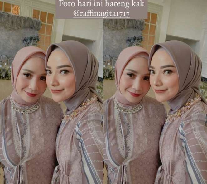 10 Potret Nagita Slavina Jadi Model Busana Muslim, Cantik Abis