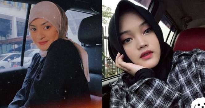 8 Beda Gaya Fashion Hijab Nathalie Holscher dan Putri Delina
