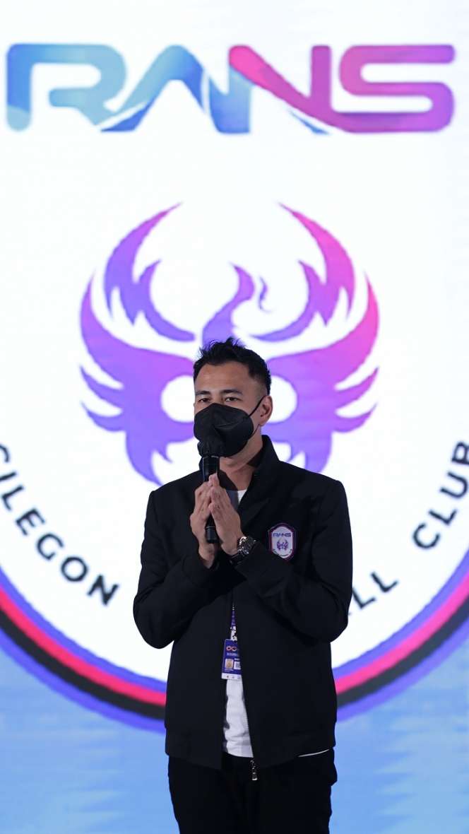 Raffi Ahmad Kenalkan Pemain Rans Cilegon, Ada Syamsir Alam