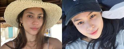 Potret Pevita Pearce dan Maudy Ayunda Tampil Polos