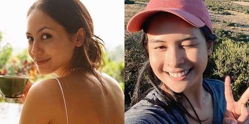Potret Pevita Pearce dan Maudy Ayunda Tampil Polos