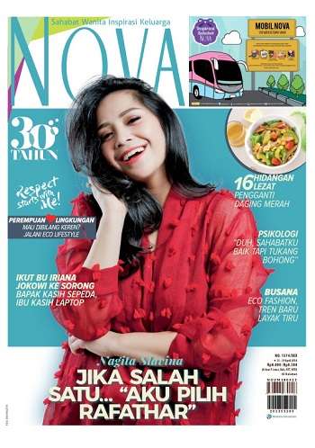 10 Potret Nagita Slavina Jadi Model Cover Majalah, Kian Cantik