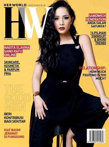 10 Potret Nagita Slavina Jadi Model Cover Majalah, Kian Cantik