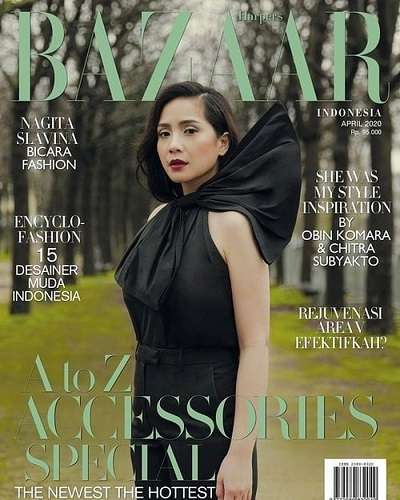 10 Potret Nagita Slavina Jadi Model Cover Majalah, Kian Cantik