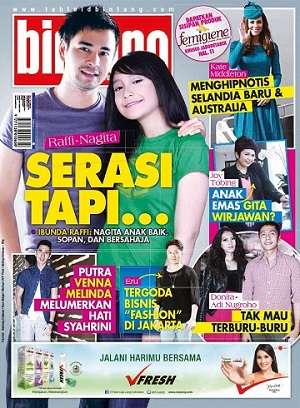 10 Potret Nagita Slavina Jadi Model Cover Majalah, Kian Cantik
