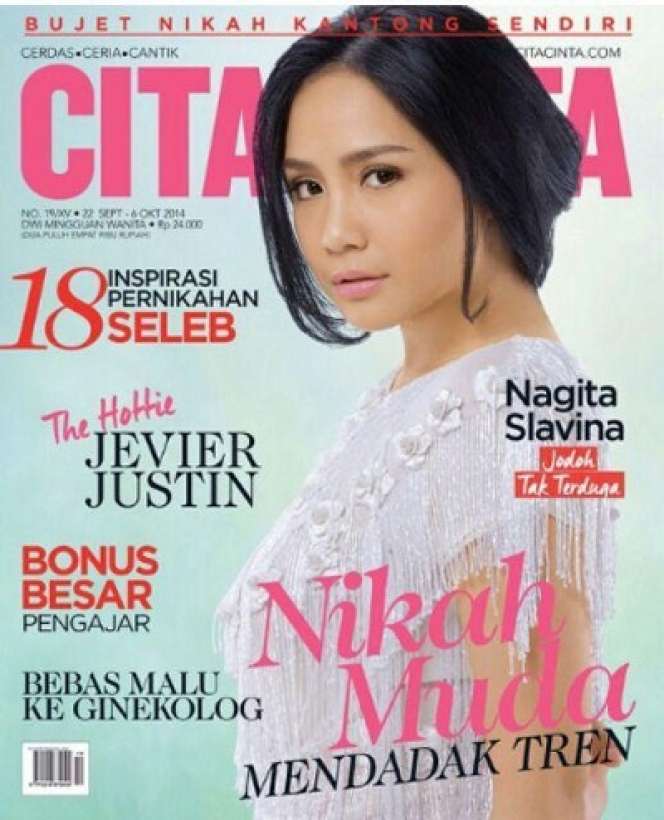 10 Potret Nagita Slavina Jadi Model Cover Majalah, Kian Cantik