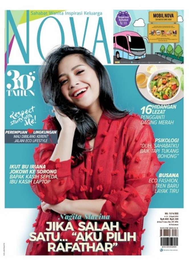 10 Potret Nagita Slavina Jadi Model Cover Majalah, Kian Cantik